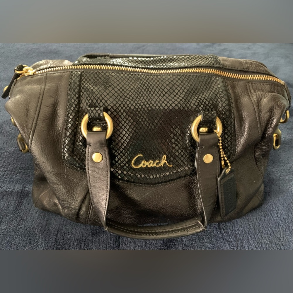 Leather Coach Purse